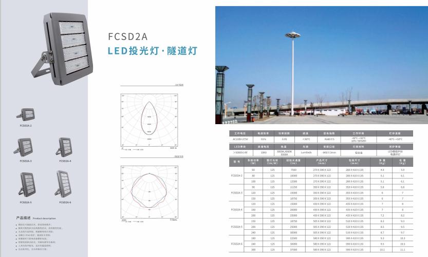 东城街道投光灯