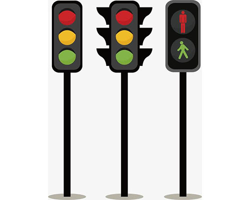 东城街道信号灯