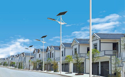 东城街道太阳能路灯配置与在乡村道路照明中的应用